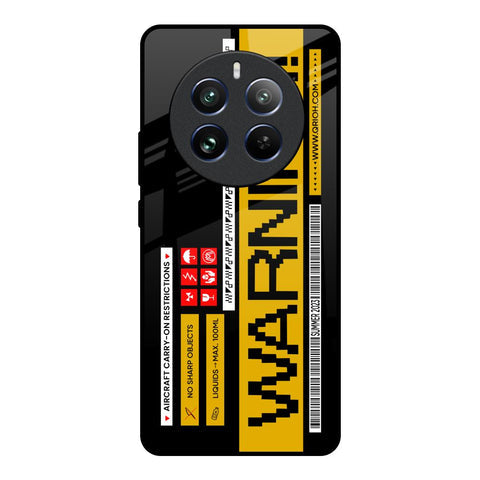 Aircraft Warning Glossy Case for Realme 12 Pro 5G
