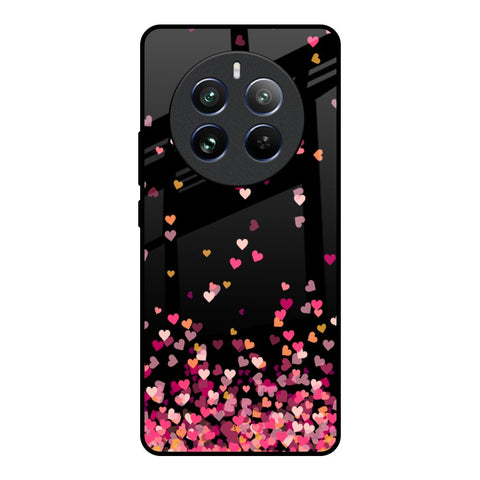 Heart Rain Fall Glossy Case For Realme 12 Pro 5G