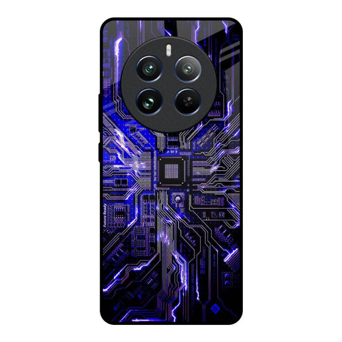 Techno Color Pattern Glossy Case For Realme 12 Pro 5G