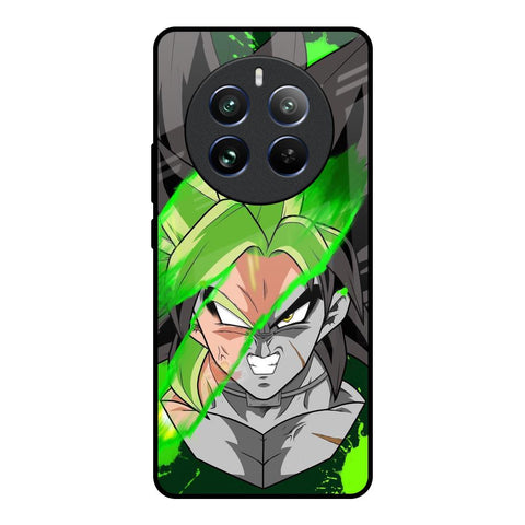 Anime Green Splash Glossy Case for Realme 12 Pro 5G