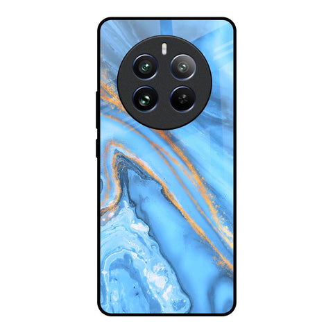 Vibrant Blue Marble Glossy Case for Realme 12 Pro 5G