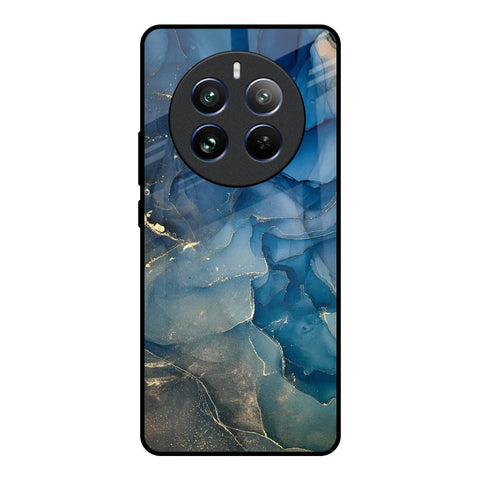 Blue Cool Marble Glossy Case for Realme 12 Pro 5G