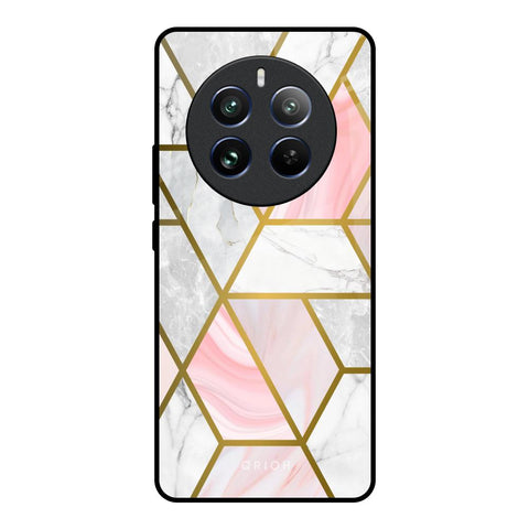 Geometrical Marble Glossy Case for Realme 12 Pro 5G