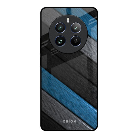 Multicolor Wooden Effect Glossy Case for Realme 12 Pro 5G