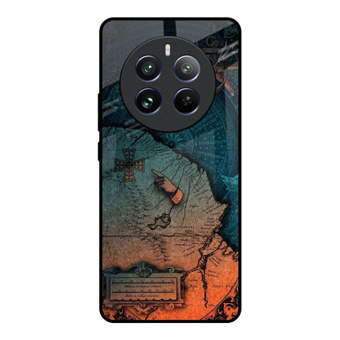 Geographical Map Glossy Case for Realme 12 Pro 5G
