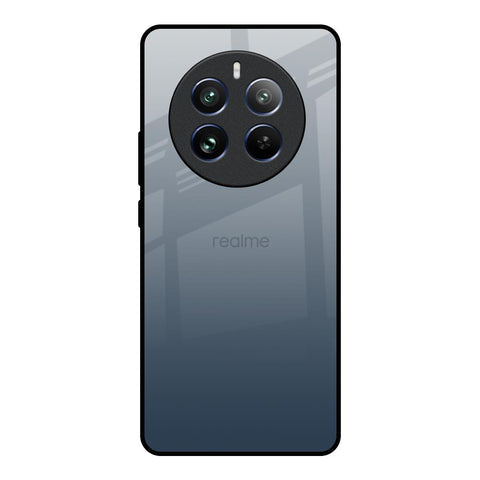 Smokey Grey Color Glossy Case For Realme 12 Pro 5G
