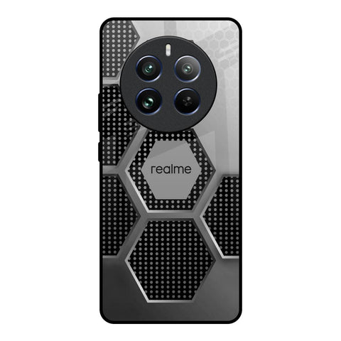 Hexagon Style Glossy Case For Realme 12 Pro 5G