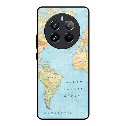 Travel Map Glossy Case for Realme 12 Pro Plus 5G