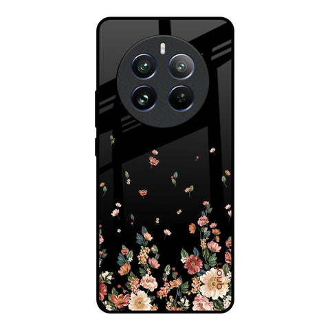 Floating Floral Print Glossy Case for Realme 12 Pro Plus 5G