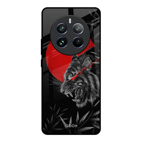 Red Moon Tiger Glossy Case for Realme 12 Pro Plus 5G