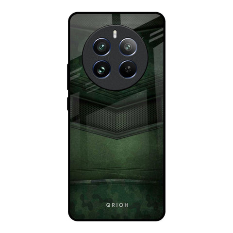 Green Leather Glossy Case for Realme 12 Pro Plus 5G