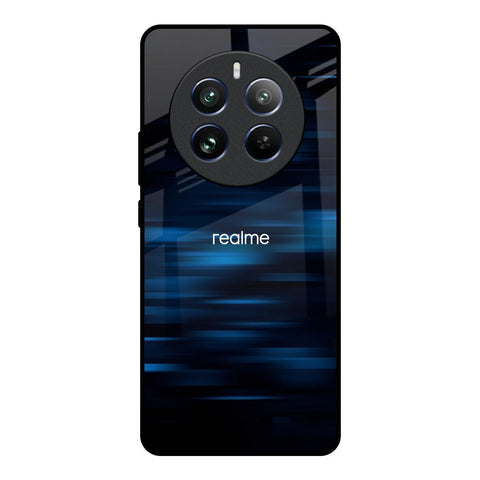 Blue Rough Abstract Glossy Case for Realme 12 Pro Plus 5G