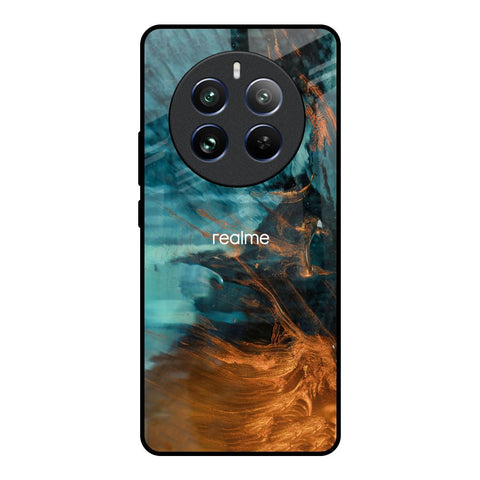 Golden Splash Glossy Case for Realme 12 Pro Plus 5G