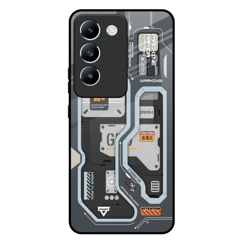 Retro Futuristic Glossy Case for Vivo T3 5G