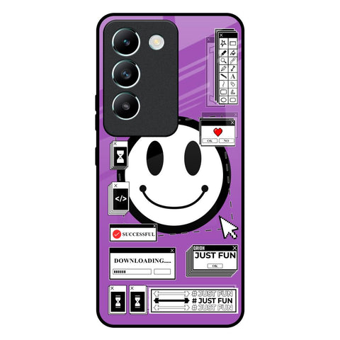 Code with Smile Glossy Case for Vivo T3 5G