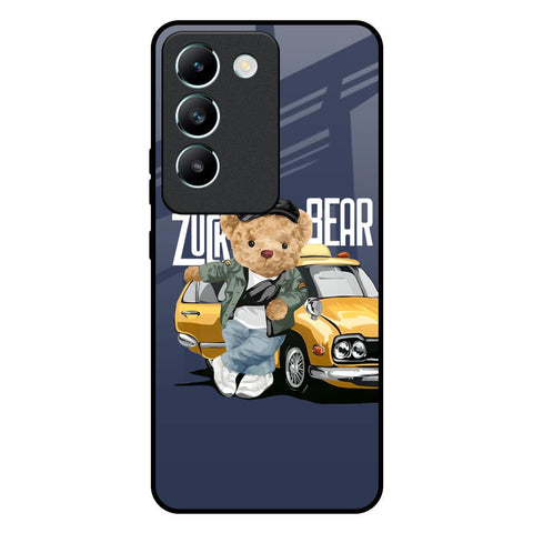 Adventurous Bear Glossy Case for Vivo T3 5G