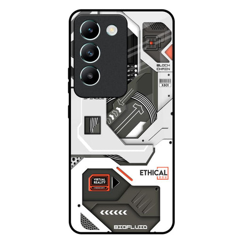 Explore Circuit Glossy Case for Vivo T3 5G
