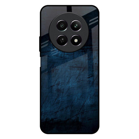 Dark Blue Grunge Glossy Case for Realme 12 5G