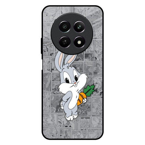 Cute Baby Bunny Glossy Case for Realme 12 5G