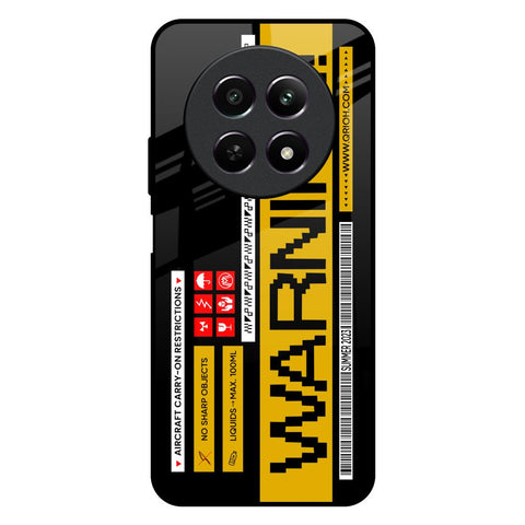 Aircraft Warning Glossy Case for Realme 12 5G