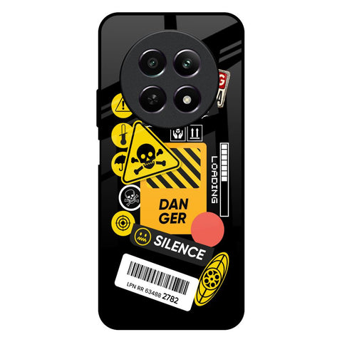 Danger Signs Glossy Case for Realme 12 5G