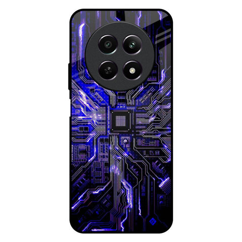 Techno Color Pattern Glossy Case For Realme 12 5G