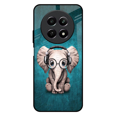 Adorable Baby Elephant Glossy Case For Realme 12 5G