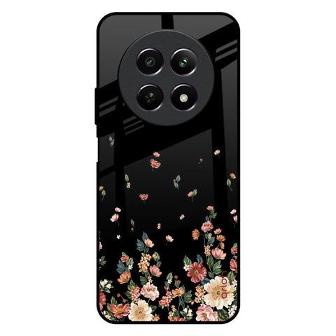 Floating Floral Print Glossy Case for Realme 12 5G