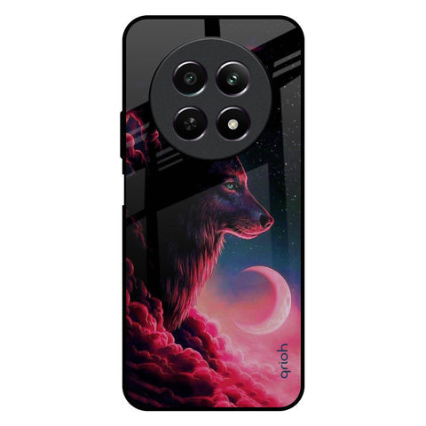 Moon Wolf Glossy Case for Realme 12 5G