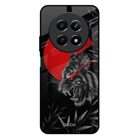 Red Moon Tiger Glossy Case for Realme 12 5G