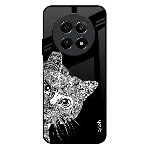 Kitten Mandala Glossy Case for Realme 12 5G