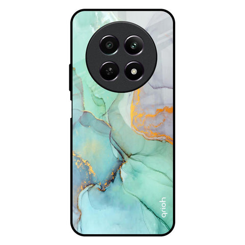 Green Marble Glossy Case for Realme 12 5G