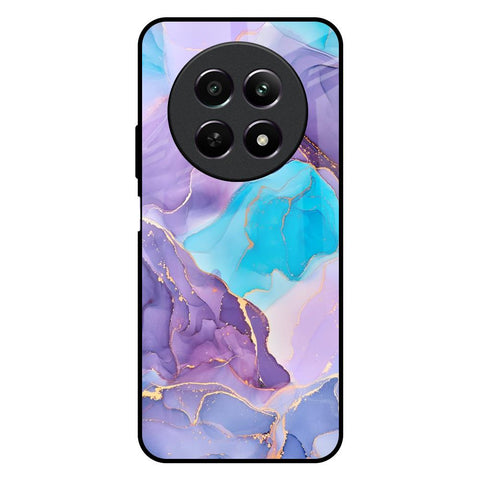 Alcohol ink Marble Glossy Case for Realme 12 5G