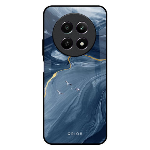Deep Ocean Marble Glossy Case for Realme 12 5G