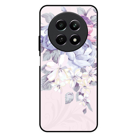Elegant Floral Glossy Case for Realme 12 5G