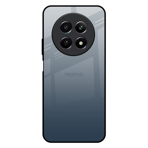 Smokey Grey Color Glossy Case For Realme 12 5G