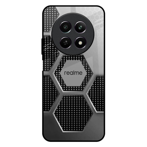 Hexagon Style Glossy Case For Realme 12 5G