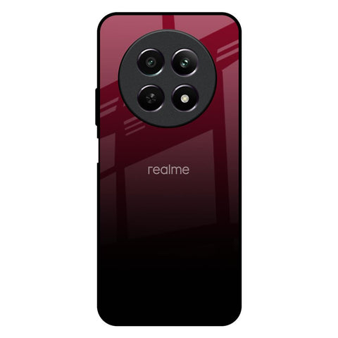 Wine Red Glossy Case For Realme 12 5G