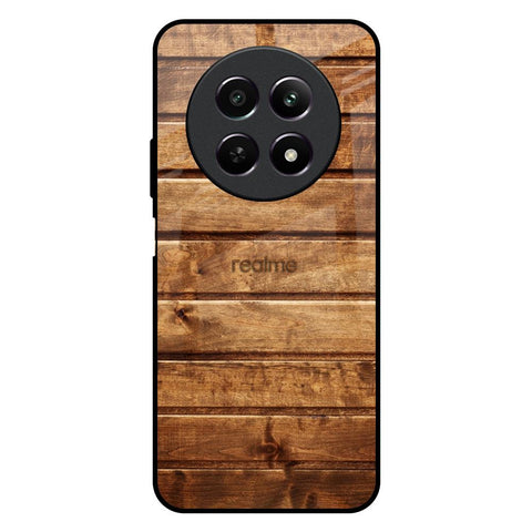 Wooden Planks Glossy Case for Realme 12 5G
