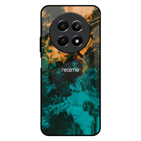 Watercolor Wave Glossy Case for Realme 12 5G