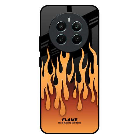 Fire Flame Glossy Case for Realme 12 Plus 5G