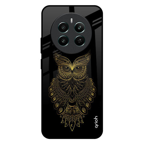 Golden Owl Glossy Case for Realme 12 Plus 5G