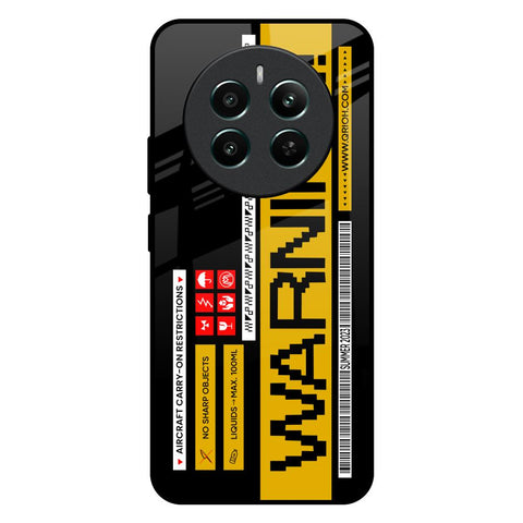 Aircraft Warning Glossy Case for Realme 12 Plus 5G