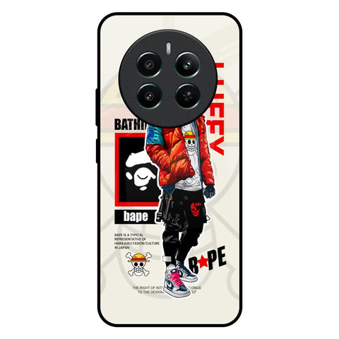 Bape Luffy Glossy Case for Realme 12 Plus 5G