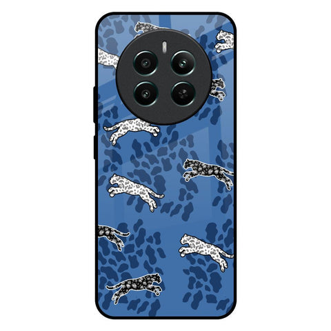 Blue Cheetah Glossy Case for Realme 12 Plus 5G