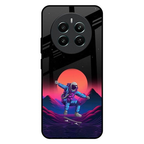 Retro Astronaut Glossy Case for Realme 12 Plus 5G