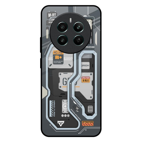 Retro Futuristic Glossy Case for Realme 12 Plus 5G