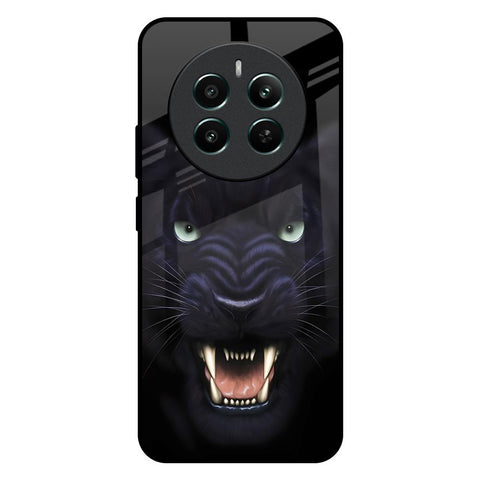 Angry Black Leopard Glossy Case for Realme 12 Plus 5G
