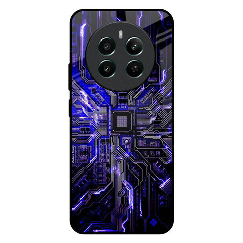 Techno Color Pattern Glossy Case For Realme 12 Plus 5G