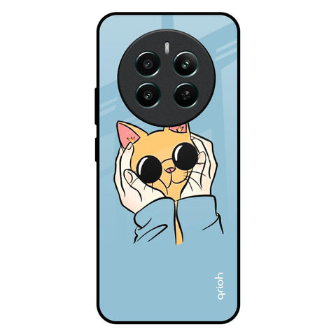 Adorable Cute Kitty Glossy Case For Realme 12 Plus 5G